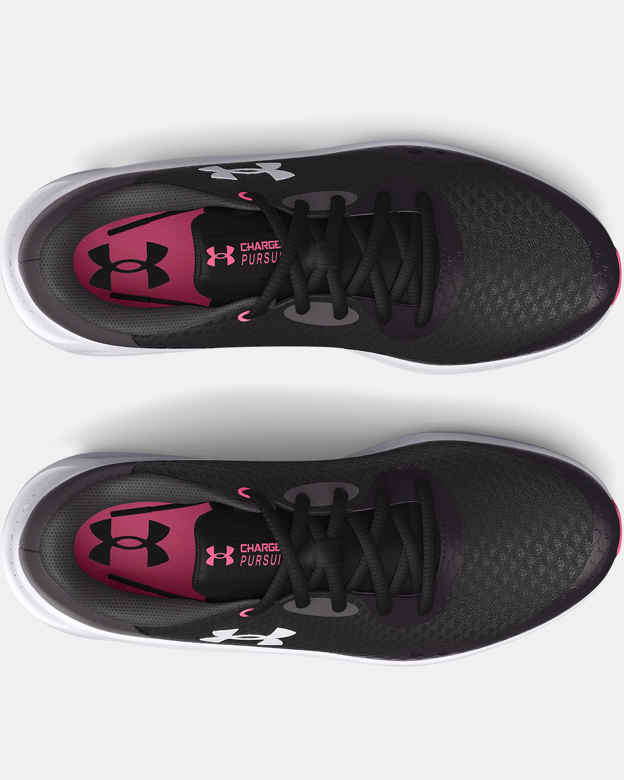 Girls Grade School UA Charged Pursuit 3 Running Shoes