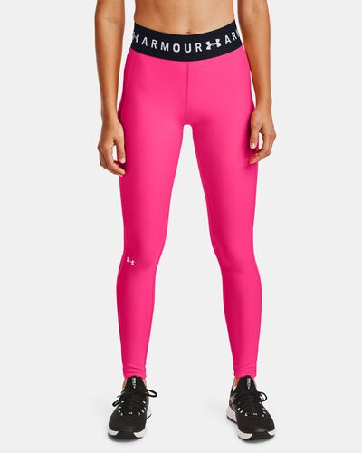 Women's HeatGear® Armour Branded WB Full-Length Leggings