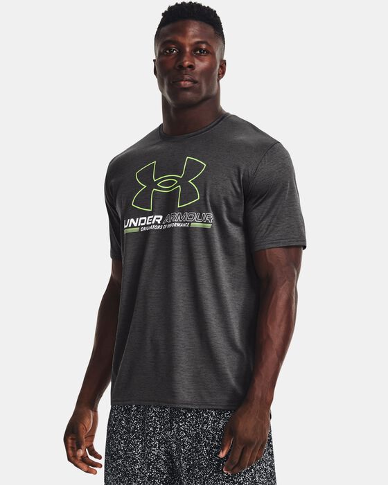 Men's UA Training Vent Graphic Short Sleeve image number 4