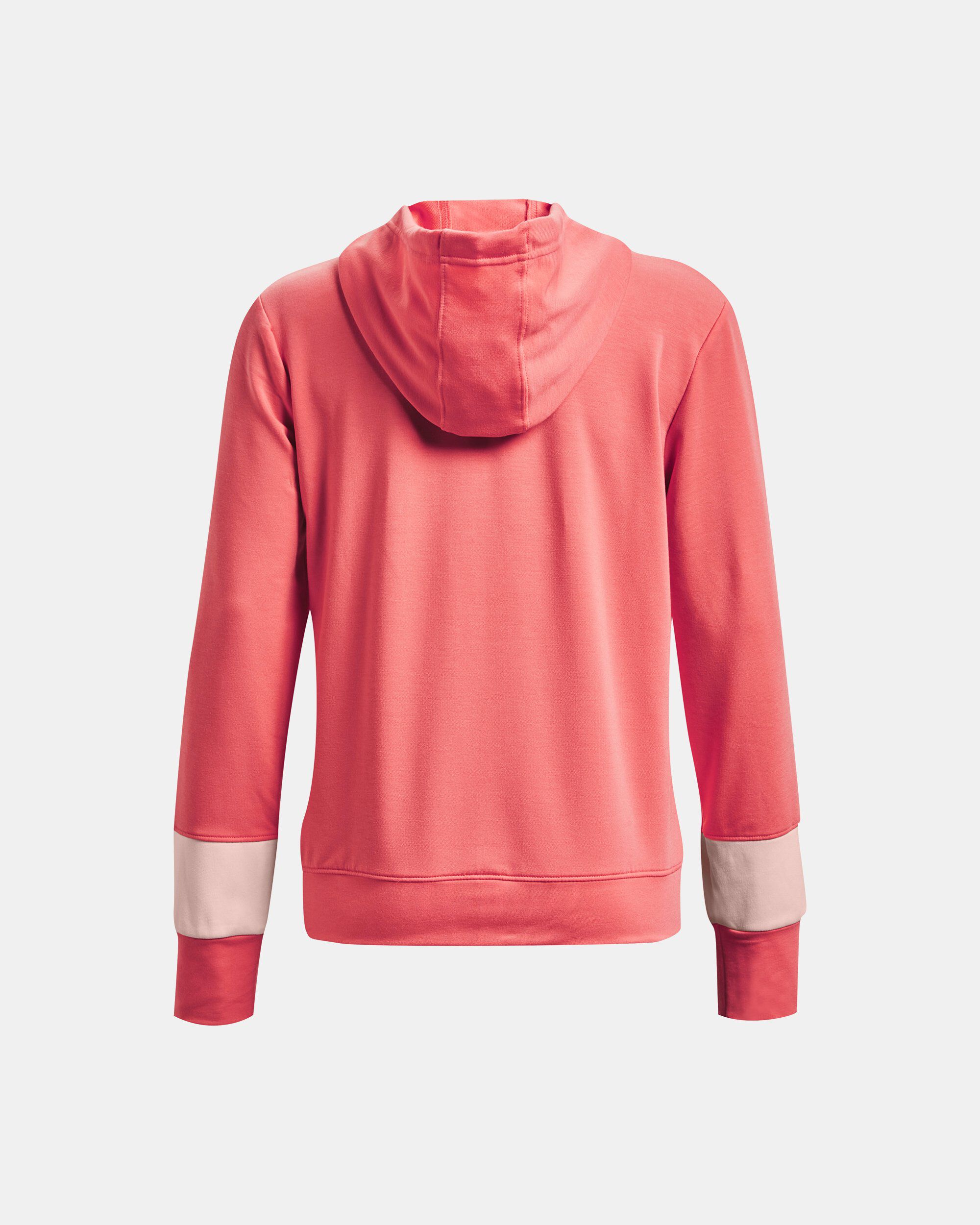 Under Armour Women s UA Rival Terry Colorblock Full Zip Hoodie