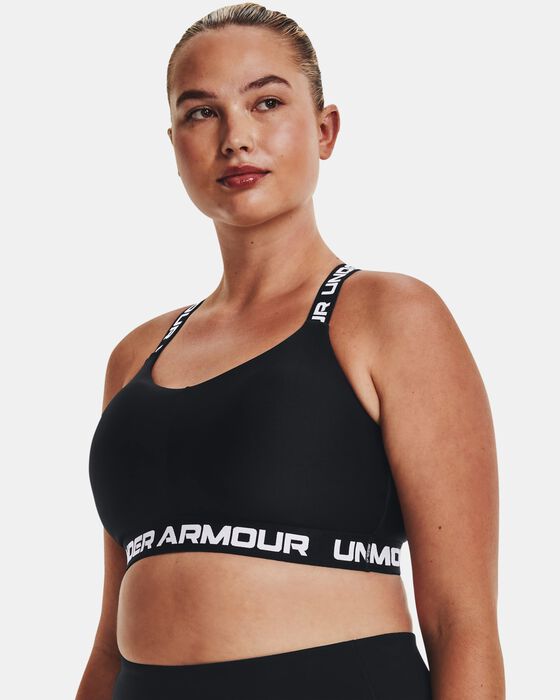 Women's UA Crossback Strappy Low Sports Bra image number 4