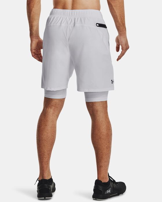 Men's UA Woven 2-in-1 Shorts image number 1