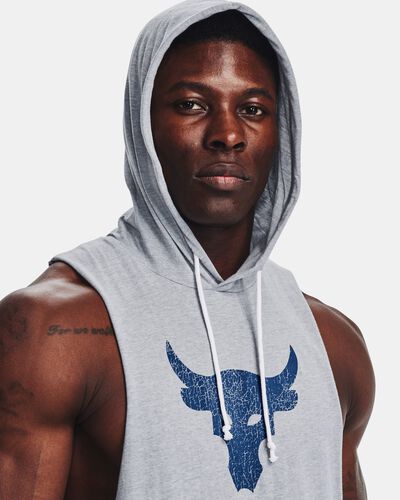 Men's Project Rock BSR Bull Sleeveless Hoodie