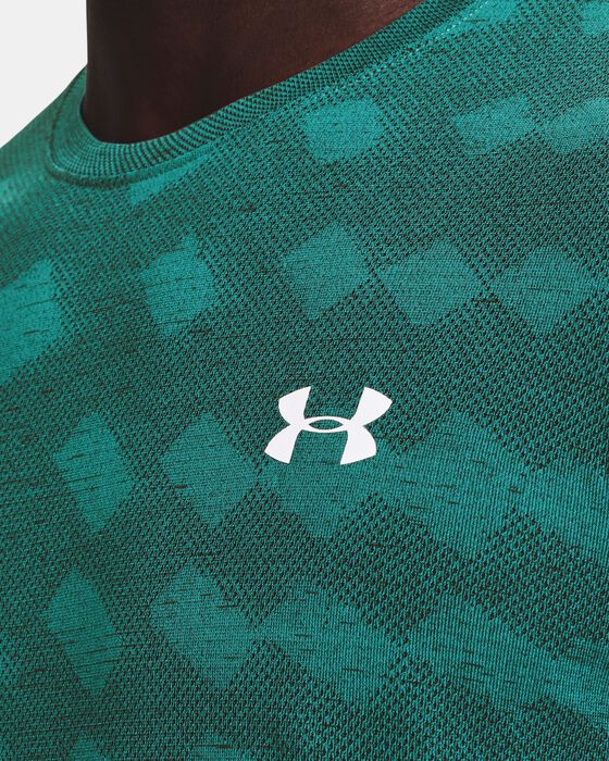 Men's UA Seamless Radial Short Sleeve image number 3