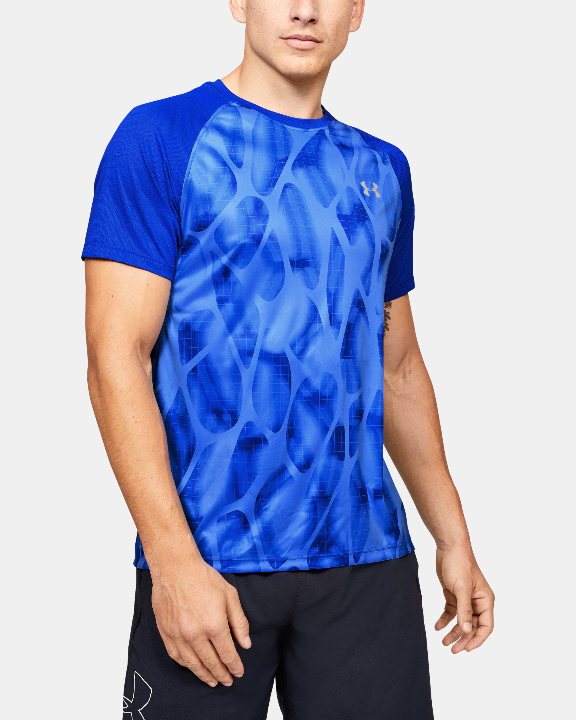 Under armour men's qualifier printed shorts hotsell
