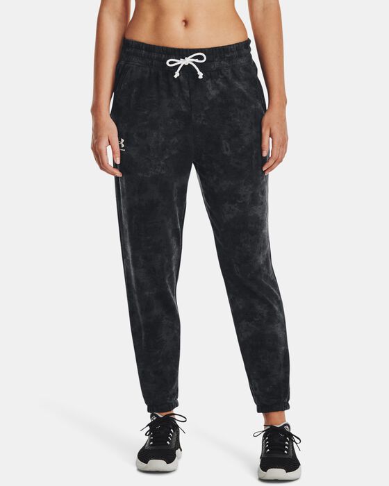 Women's UA Rival Terry Printed Joggers image number 0