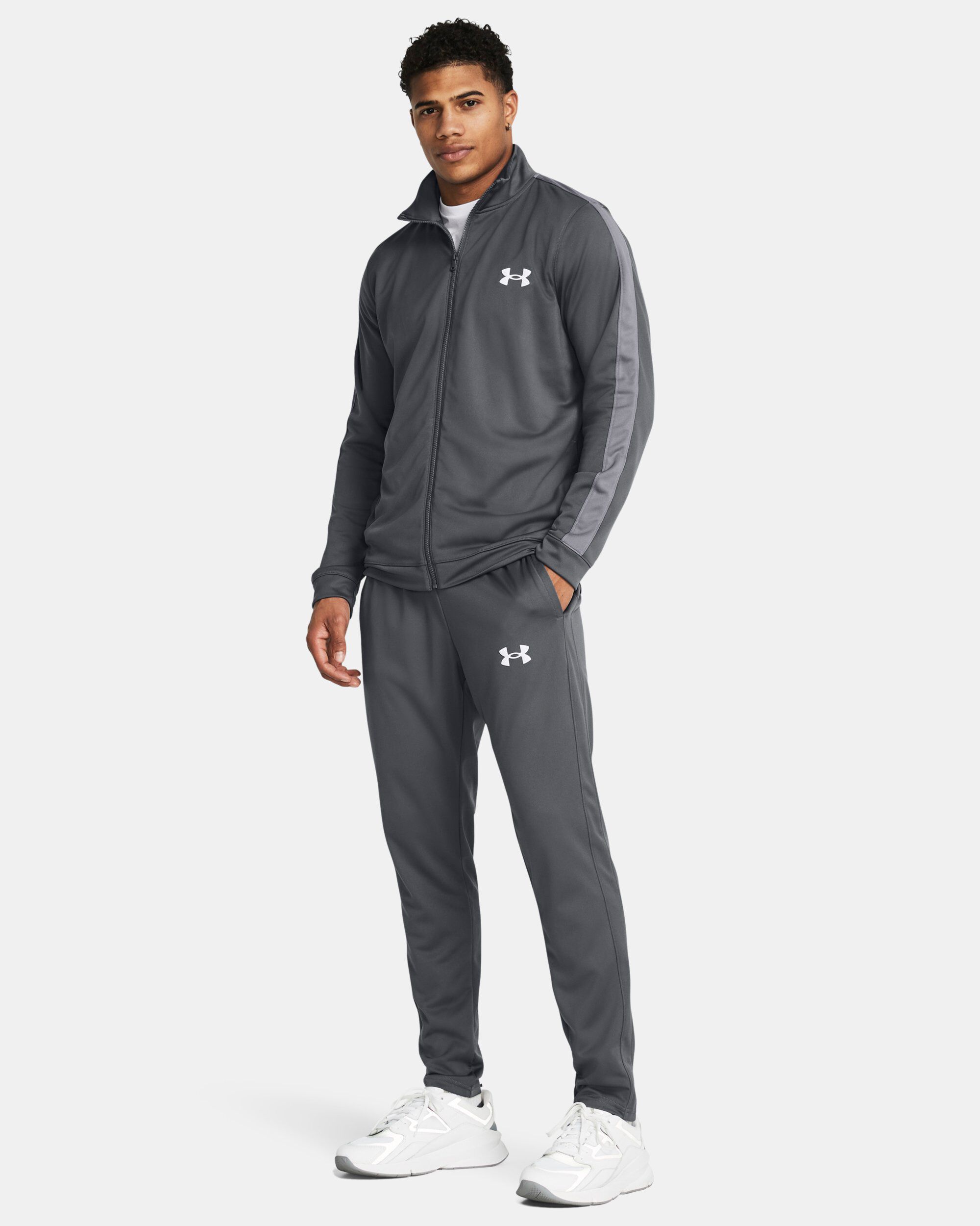 Buy Men s UA Knit Track Suit Grey in Dubai UAE Under Armour