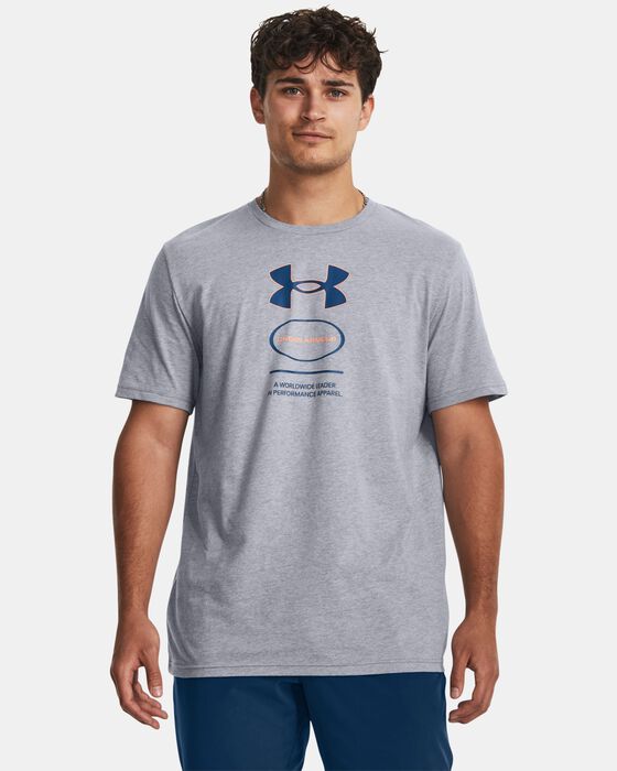 Men's UA Branded Gel Stack Short Sleeve image number 0