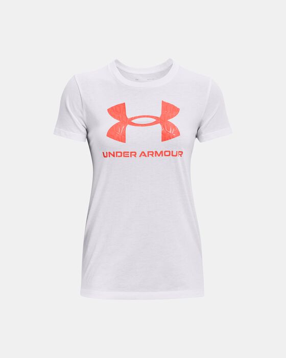 Women's UA Rival Logo Short Sleeve image number 4