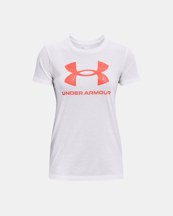 Women's UA Sportstyle Graphic Short Sleeve image number 4