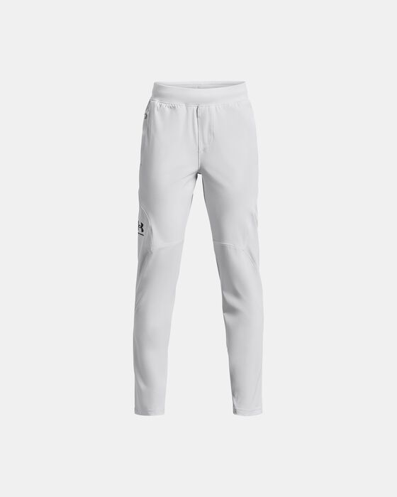 Boys' UA Unstoppable Tapered Pants image number 0