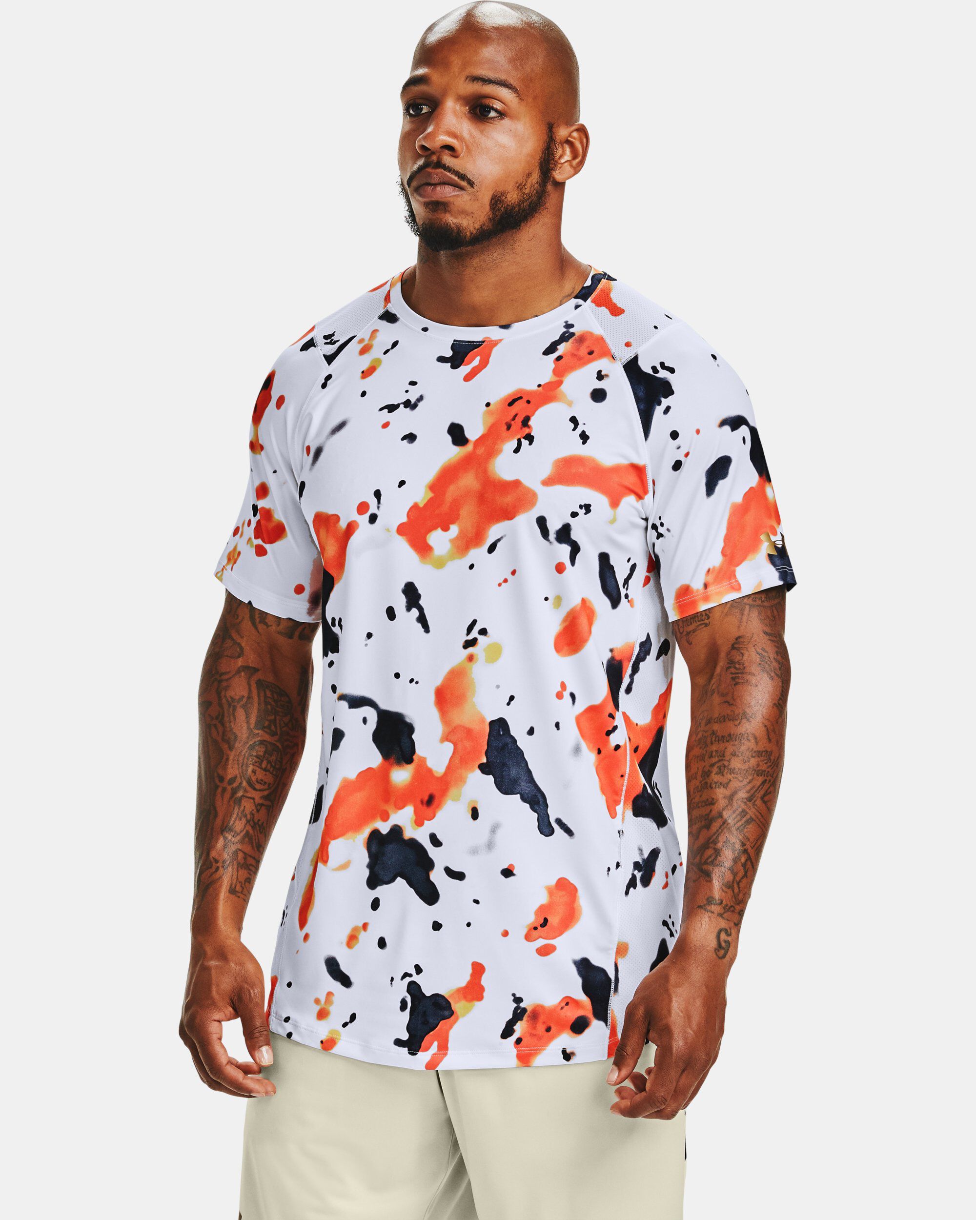 Orange camo nike shirt hotsell