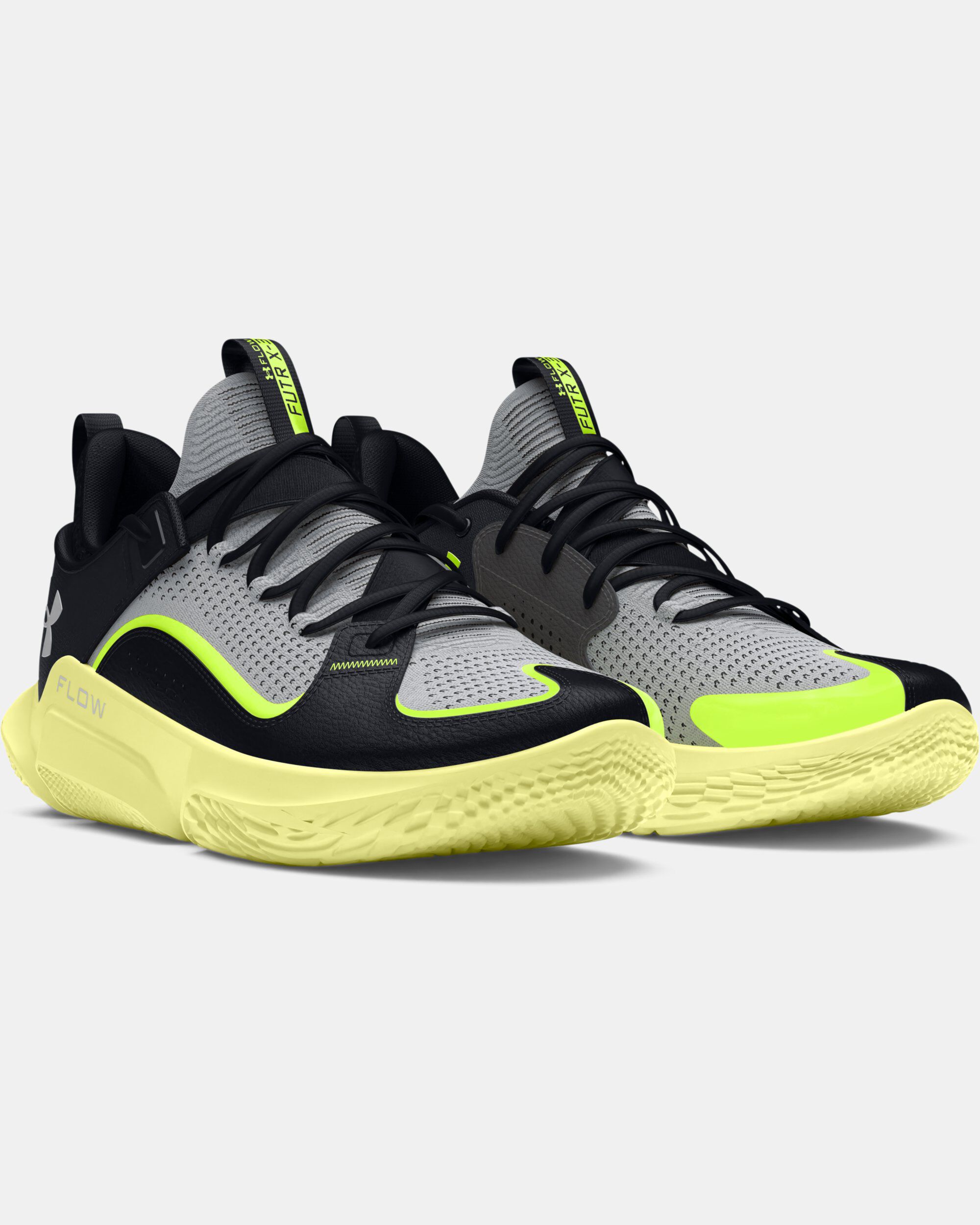 Shop Under Armour UA Flow FUTR X 3 Unisex Basketball Shoes Black