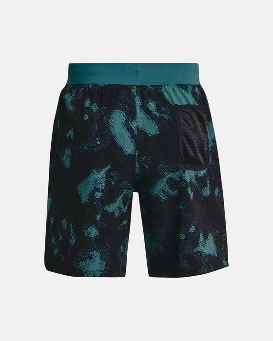 Men's Project Rock Woven Printed Shorts image number 9