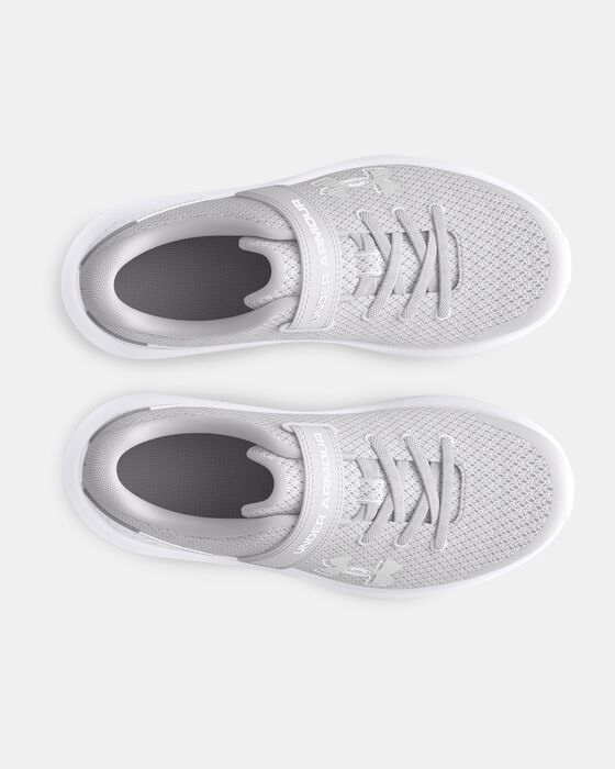 Girls' Pre-School UA Surge 4 AC Running Shoes image number 2