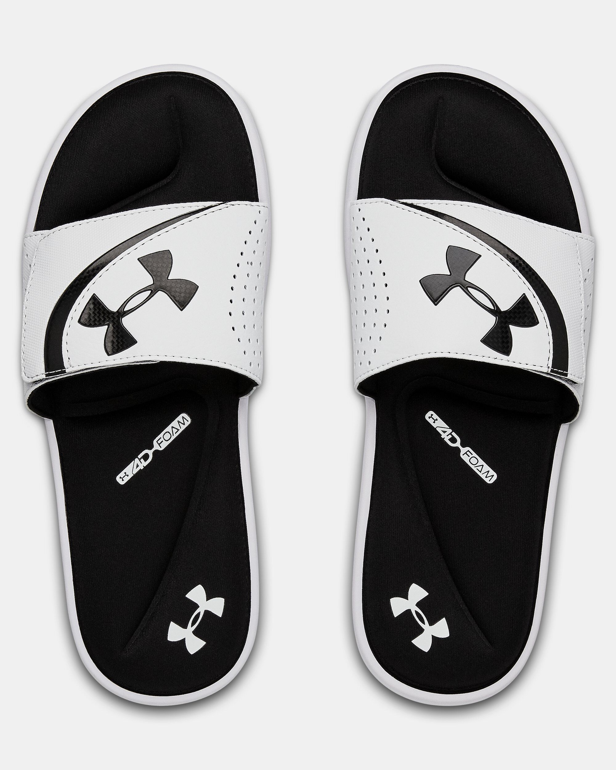 Buy Men s UA Ignite VI Slides White in Dubai UAE Under Armour