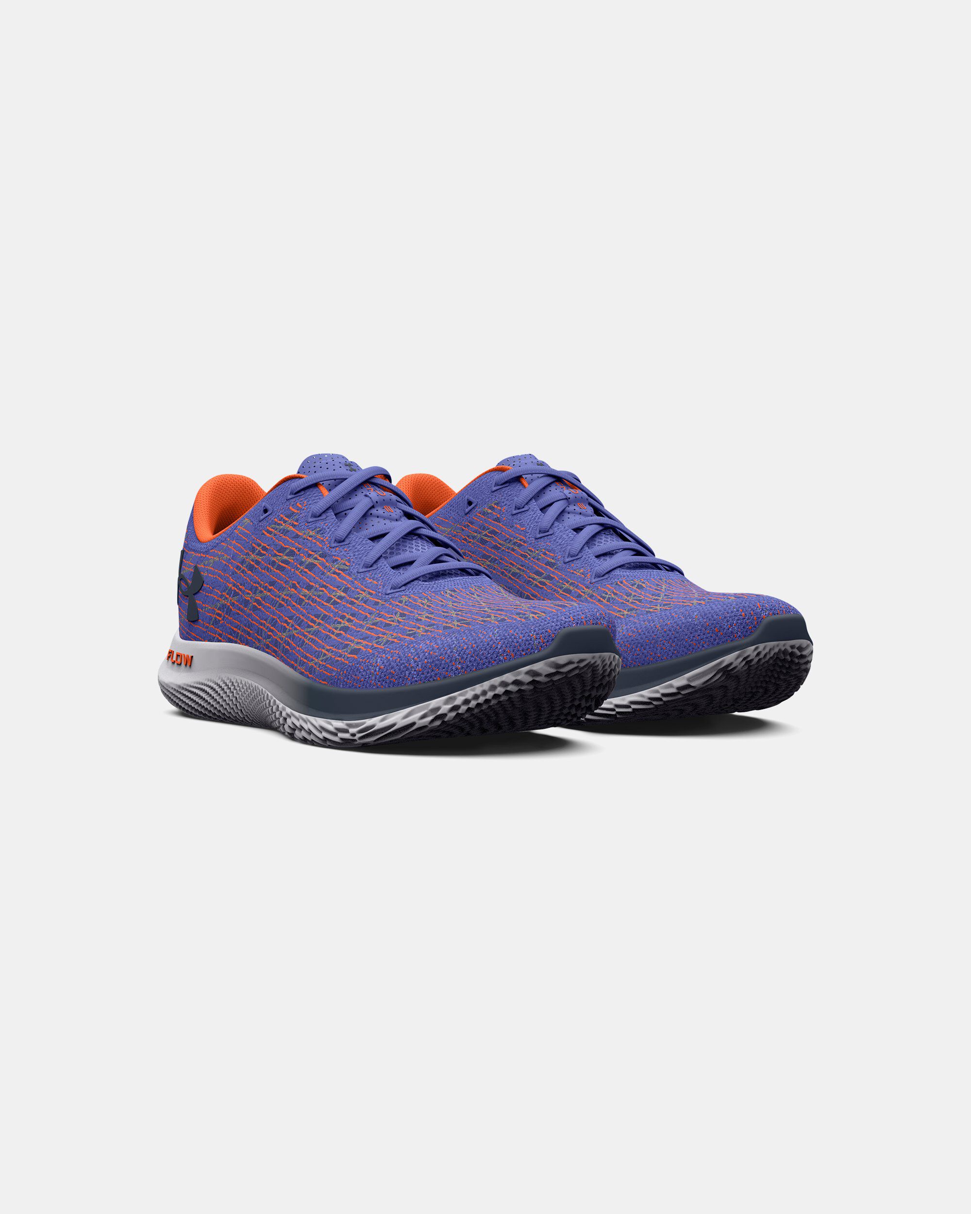 Orange and blue under armour shoes hotsell