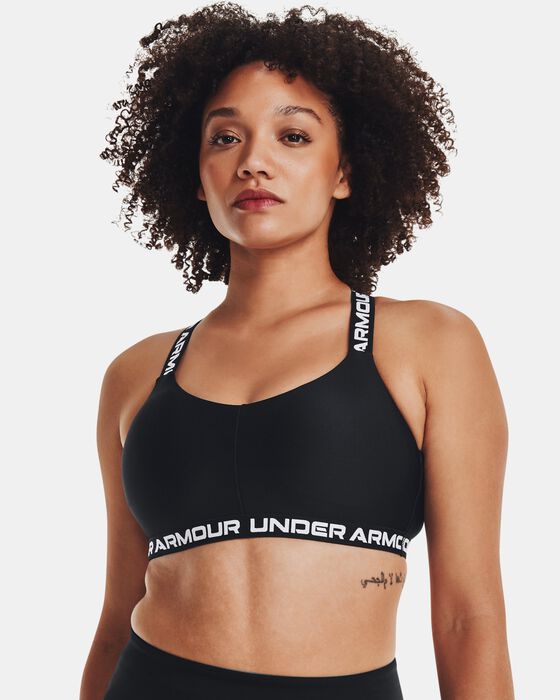 Women's UA Crossback Strappy Low Sports Bra image number 2