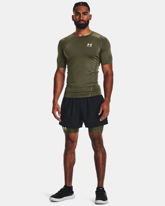 Men's HeatGear® Armour Compression Shorts image number 2