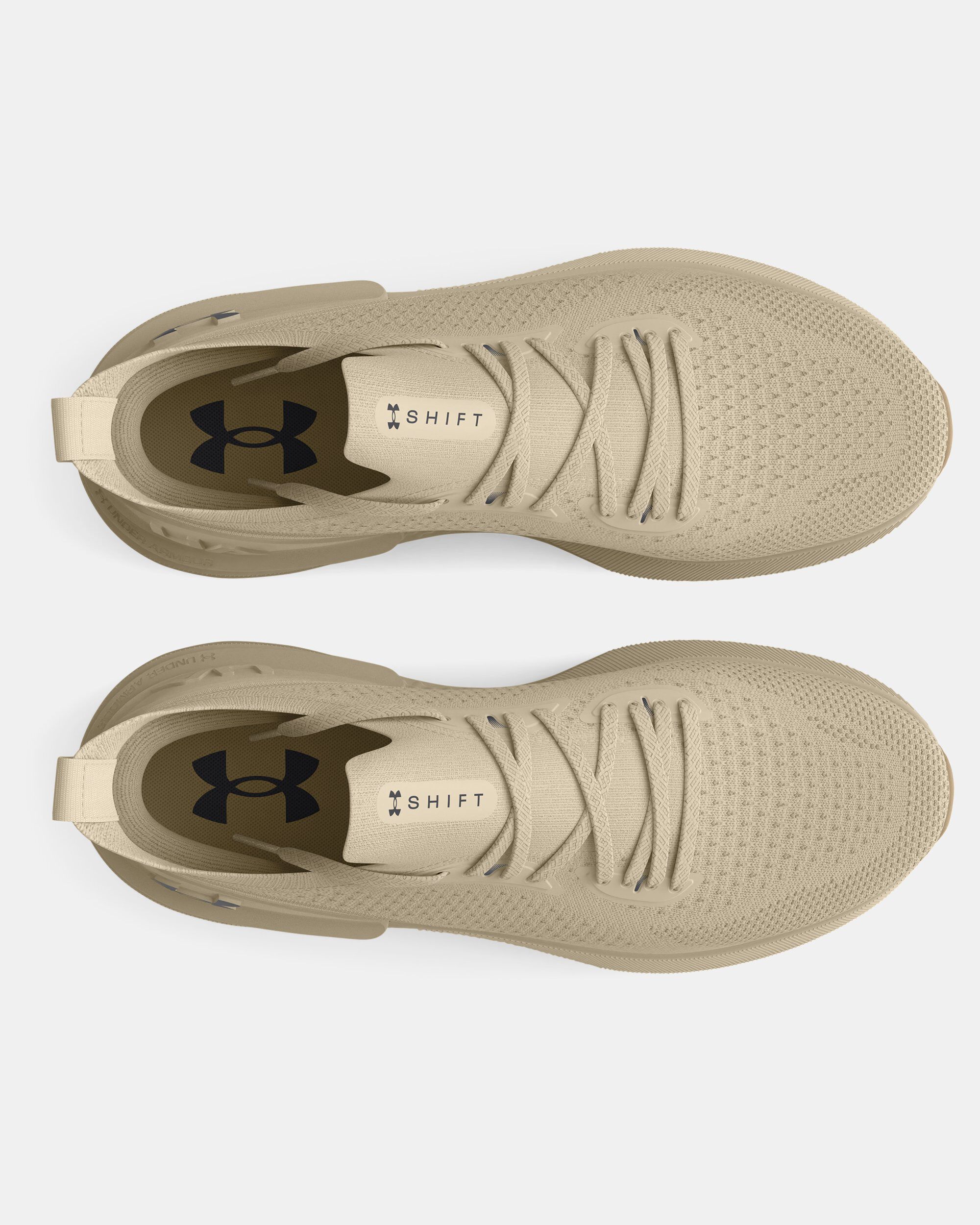 Under armour beige shoes top