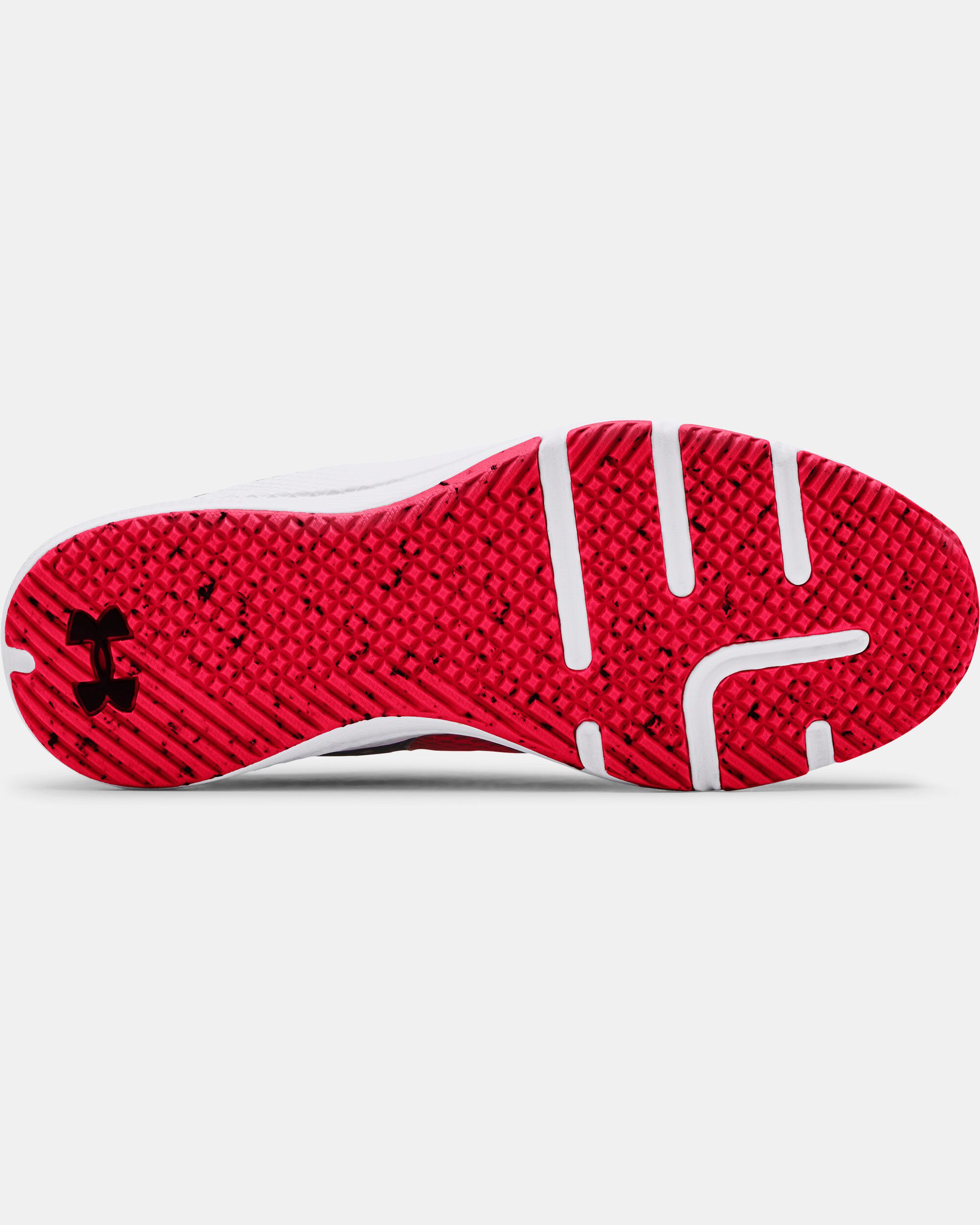 Red under hot sale armour shoes