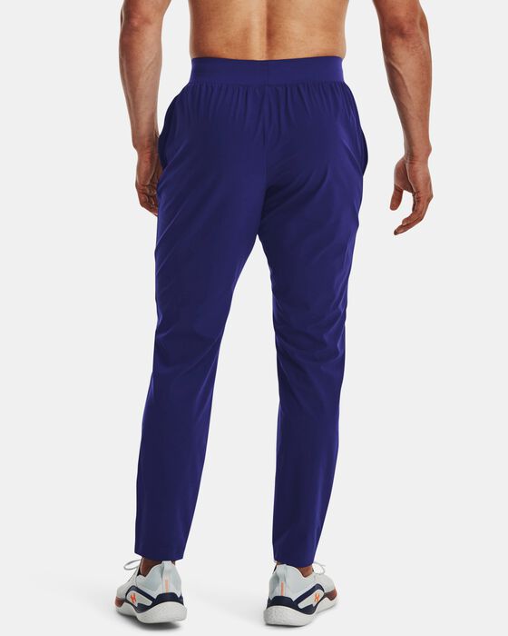 Buy Under Armour Men's UA Stretch Woven Pants Blue in Dubai, UAE -SSS
