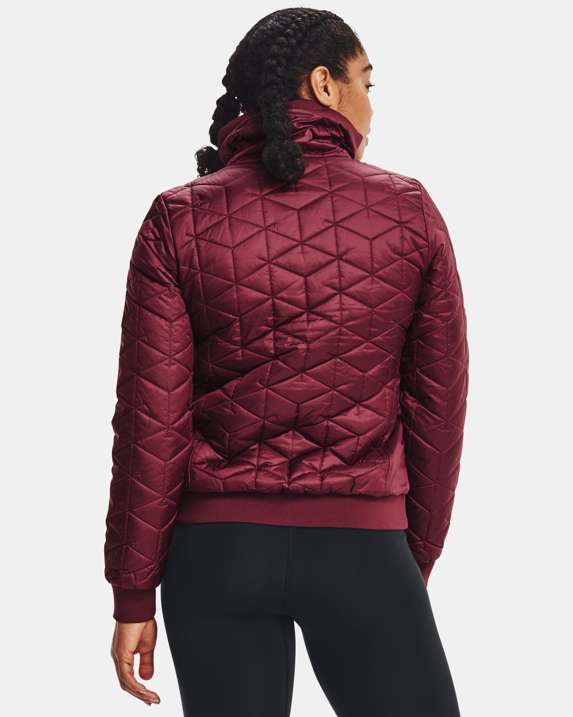 Under Armour Women s ColdGear Reactor Performance Jacket Red in