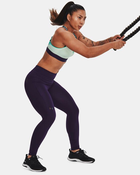 Women's UA RUSH™ No-Slip Waistband Full-Length Leggings image number 2