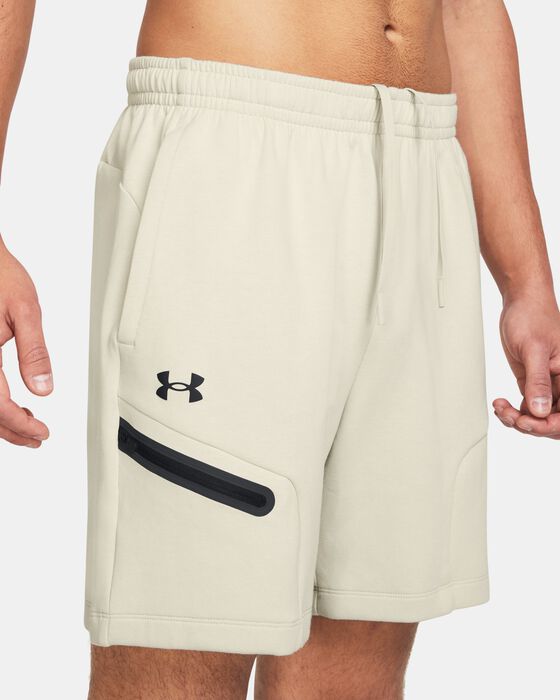 Men's UA Unstoppable Fleece Shorts image number 3