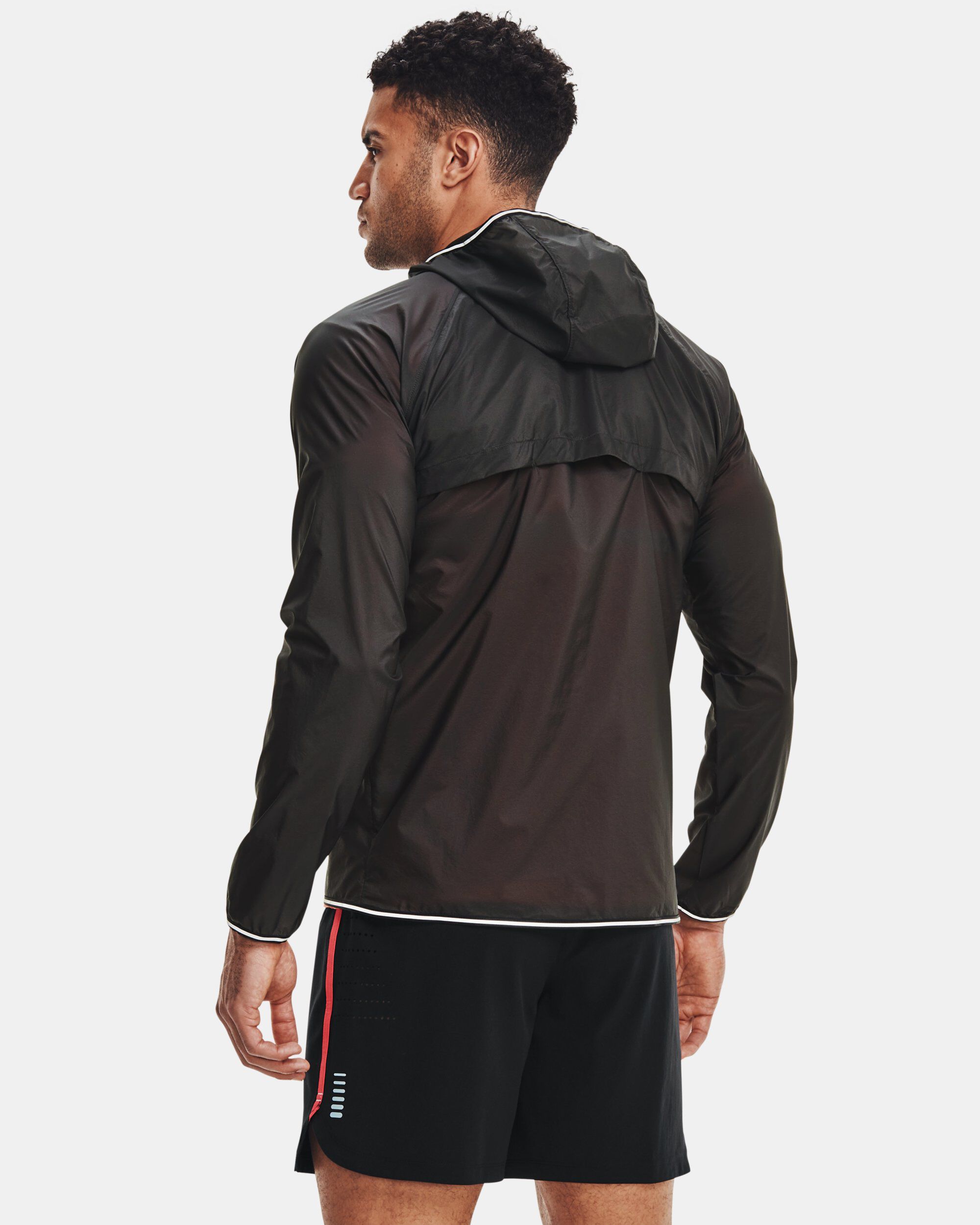 Buy Men s UA Qualifier Storm Packable Jacket Grey in Dubai UAE Under Armour