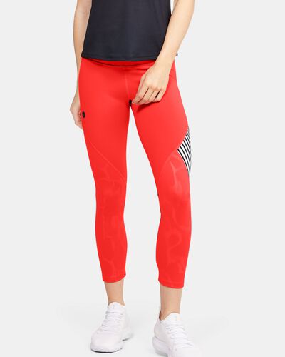 Women's UA RUSH™ Embossed Shine Graphic Crop