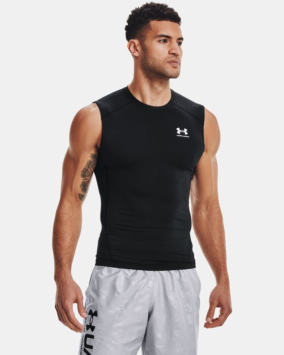 Men's HeatGear® Armour Sleeveless image number 0