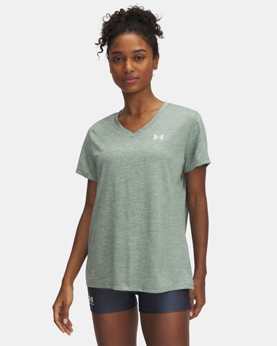 Women's UA Tech™ Twist V-Neck Short Sleeve