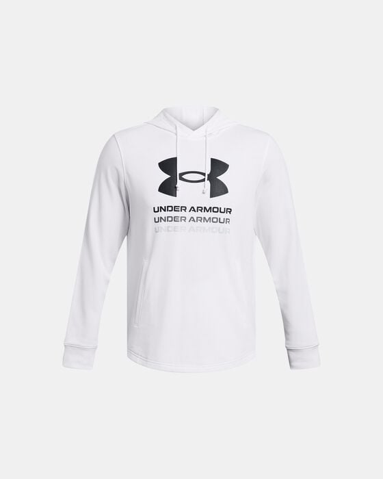 Men's UA Rival Terry Graphic Hoodie image number 2
