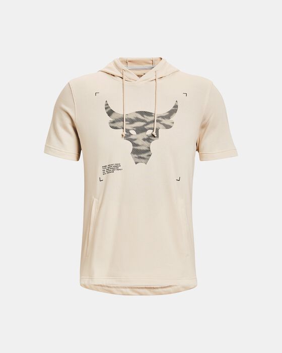 Men's Project Rock Terry Short Sleeve Hoodie image number 4