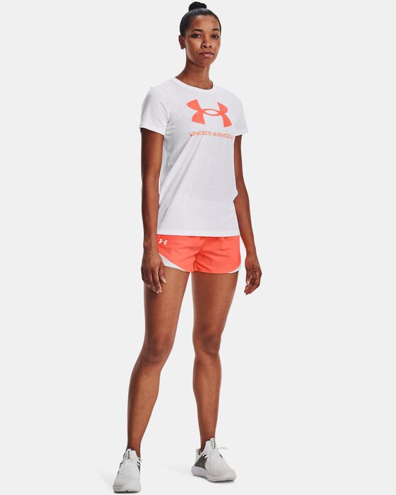 Women's UA Rival Logo Short Sleeve image number 2