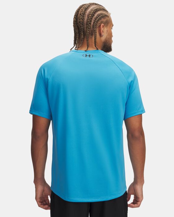 Men's UA Tech&trade; Print Fill Short Sleeve image number 1