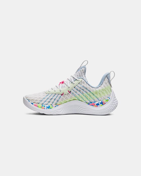Unisex Curry Flow 10 Splash Party Basketball Shoes image number 3
