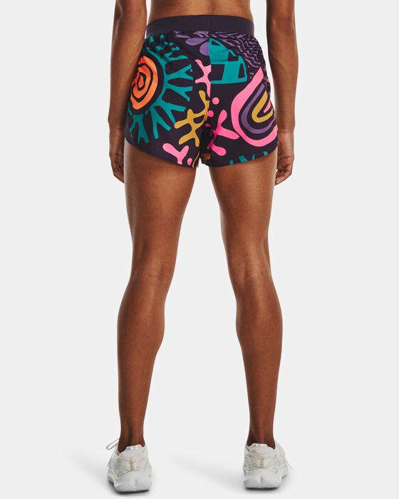 Women's UA Run in Peace Shorts image number 1