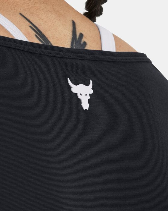 Women's Project Rock Completer Deep V T-Shirt image number 3