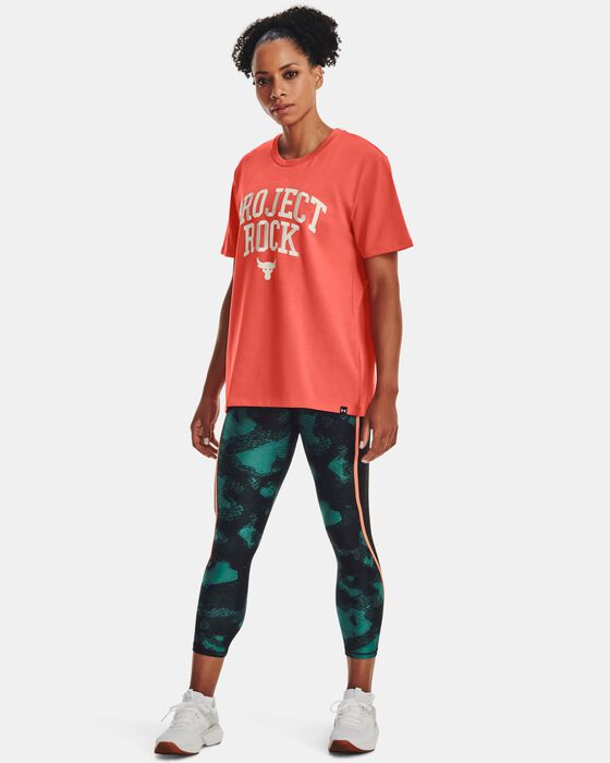 Women's Project Rock Heavyweight Campus T-Shirt Women's Project Rock Heavyweight Campus T-Shirt image number 2