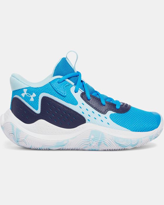 Grade School UA Jet '23 Basketball Shoes image number 0