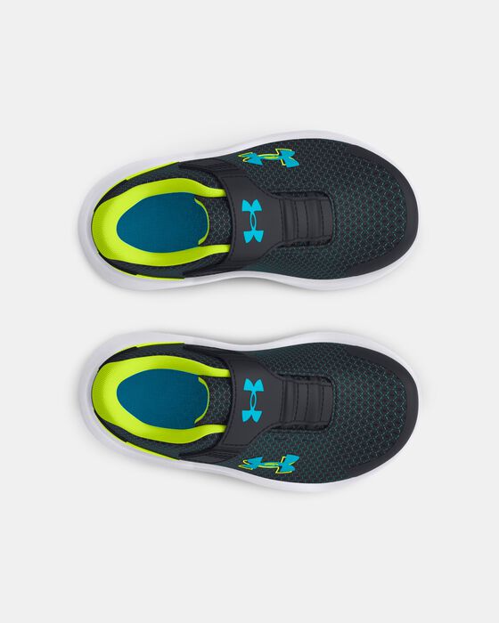 Boys' Infant UA Surge 4 AC Running Shoes image number 2