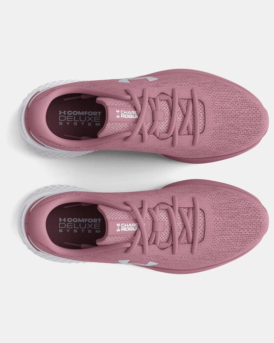 Women's UA Charged Rogue 3 Knit Running Shoes image number 2