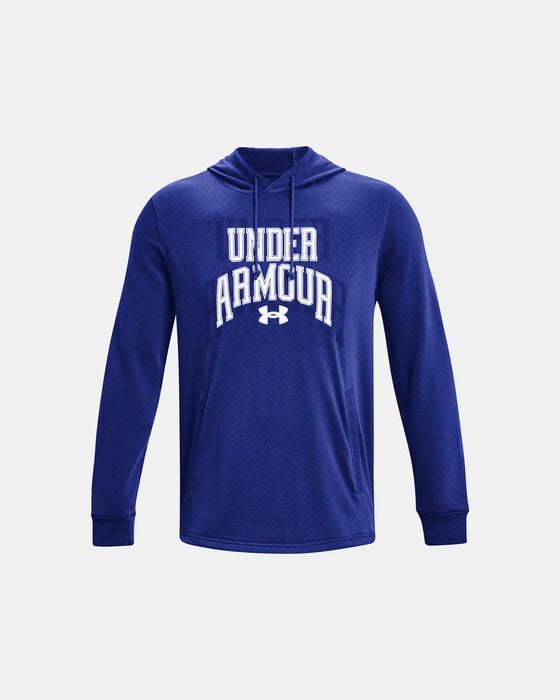 Men's UA Rival Terry Graphic Hoodie image number 4