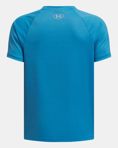 Boys' UA Tech™ Split Wordmark Short Sleeve