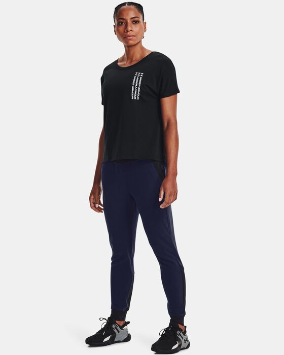 Women's UA Repeat Wordmark Graphic T-Shirt image number 3