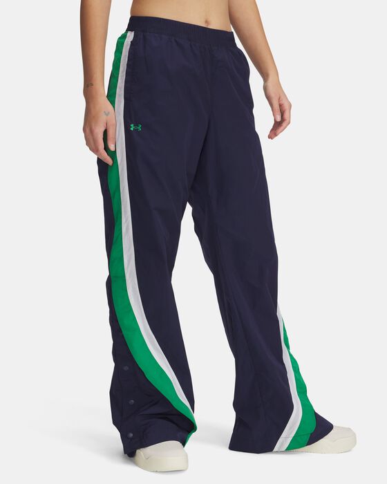 Women's UA Icon Crinkle Tear-Away Pants image number 0