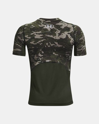 Boys' HeatGear® Armour Printed Short Sleeve