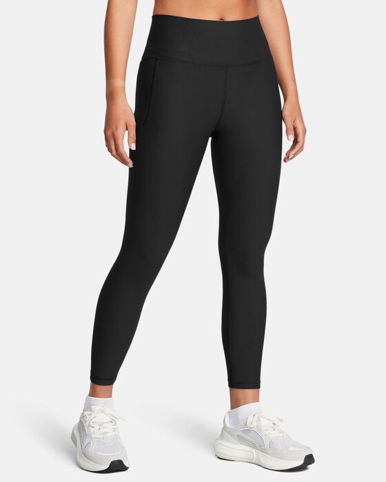 Women's UA Meridian Rib Ankle Leggings image number 0